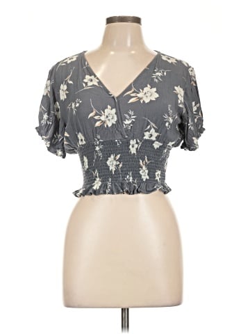 Paper Crane Short Sleeve Blouse (view 1)