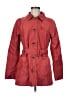 Barbour 100% Polyester Red Trenchcoat Size 8 - photo 1
