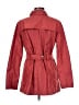 Barbour 100% Polyester Red Trenchcoat Size 8 - photo 2