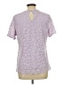 Teddi Rose Purple Short Sleeve Top Size L - photo 2