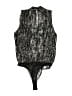 Lush 100% Polyester Black Bodysuit Size L - photo 2