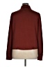 Evereve 100% Polyester Orange Burgundy Long Sleeve Blouse Size XL - photo 2
