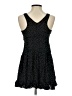 E by Eloise 100% Rayon Stars Black Casual Dress Size XS - photo 2