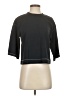 Madewell 100% Cotton Black Blue Short Sleeve Top Size XXS - photo 1