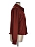 Evereve 100% Polyester Orange Burgundy Long Sleeve Blouse Size XL - photo 4