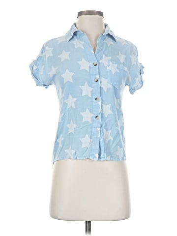 Sim & Sam Short Sleeve Blouse (view 1)