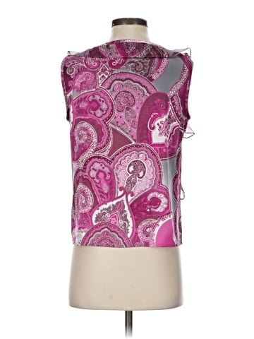 St. John Sleeveless Silk Top (view 2)