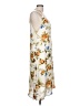 Assorted Brands Floral Ivory Casual Dress Size L - photo 4