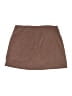 Halara 100% Polyester Solid Brown Casual Skirt Size L - photo 2