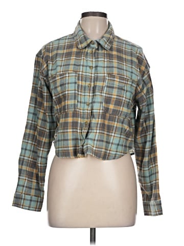 Love Tree Long Sleeve Button-Down Shirt (view 1)
