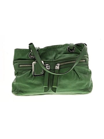 B Makowsky Leather Shoulder Bag (view 1)