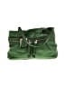B Makowsky 100% Leather Solid Green Leather Shoulder Bag One size - photo 1