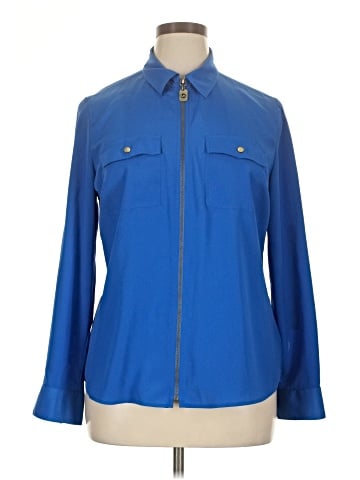 MICHAEL Michael Kors Long Sleeve Blouse (view 1)