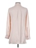 Vince. 100% Silk Ivory Long Sleeve Silk Top Size 0 - photo 2