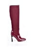 Nine West Burgundy Boots Size 5 - photo 1