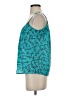 Eight Sixty 100% Polyester Teal Sleeveless Blouse Size XS - photo 5