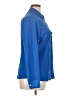 MICHAEL Michael Kors 100% Polyester Blue Long Sleeve Blouse Size XL - photo 4