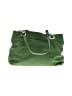 B Makowsky 100% Leather Solid Green Leather Shoulder Bag One size - photo 3