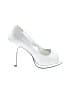 Rampage Silver Heels Size 8 - photo 1