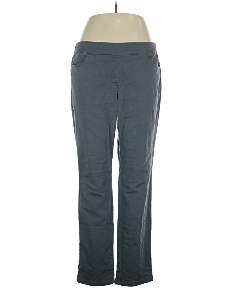 Pre-owned Liz Claiborne Casual Pants In Gray