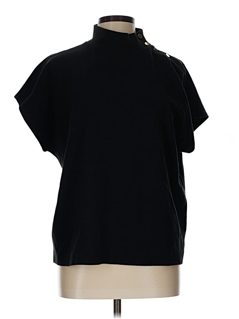 Pre-owned Ann Taylor Cardigan Sweater In Black