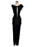 Luxxel Solid Black Jumpsuit Size S - photo 2
