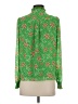 J by Joie 100% Polyester Floral Green Long Sleeve Blouse Size XS - photo 2