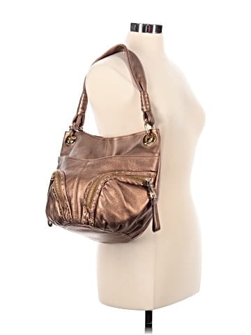 B Makowsky Leather Shoulder Bag (view 2)