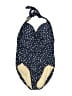 Merona Stars Gold One Piece Swimsuit Size M - photo 1