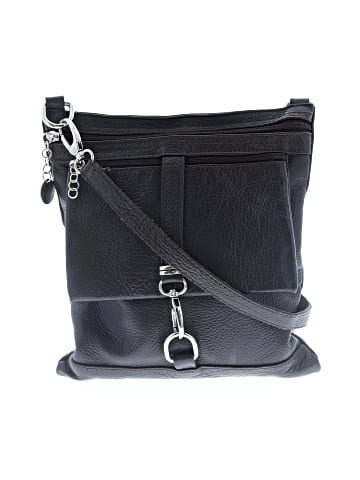 Borse in Pelle Leather Crossbody Bag (view 1)