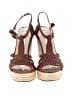 L.K. Bennett Brown Wedges Size EU 35 - photo 2