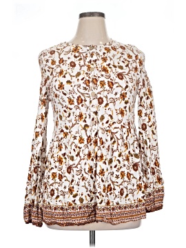 Emery Rose Long Sleeve Blouse