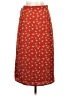 Heartloom 100% Polyester Floral Red Casual Skirt Size XS - photo 2