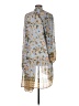 DR2 100% Polyester Blue Kimono Size Med - Lg - photo 2