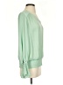 JM Collection 100% Polyester Green 3/4 Sleeve Blouse Size S - photo 4