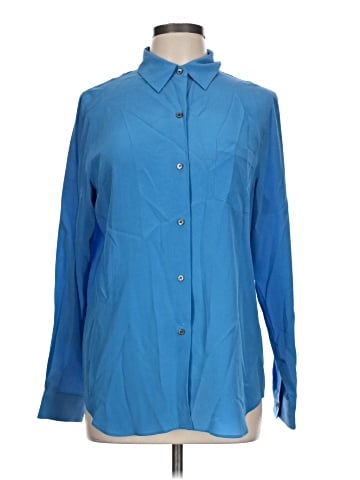Classics By Worth Long Sleeve Silk Top (view 1)