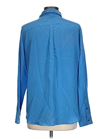 Classics By Worth Long Sleeve Silk Top (view 2)