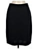 St. John Solid Black Formal Skirt Size 8 - photo 2