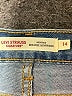 Levi's Solid Blue Jeans Size 14 - photo 7