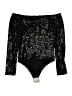 Express 100% Nylon Black Long Sleeve Top Size S - photo 1