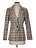 Allegra K 100% Polyester Plaid Gray Blazer Size S - photo 1