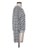 Tiny Stripes Silver Pullover Sweater Size XS - photo 4