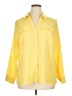 Studio Works 100% Polyester Polka Dots Yellow 3/4 Sleeve Blouse Size 1X - photo 1