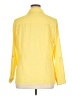Studio Works 100% Polyester Polka Dots Yellow 3/4 Sleeve Blouse Size 1X - photo 2