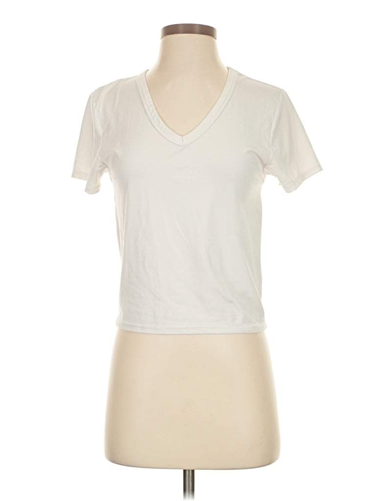 Pre-owned Olivia Rae Short Sleeve T-shirt In Ivory