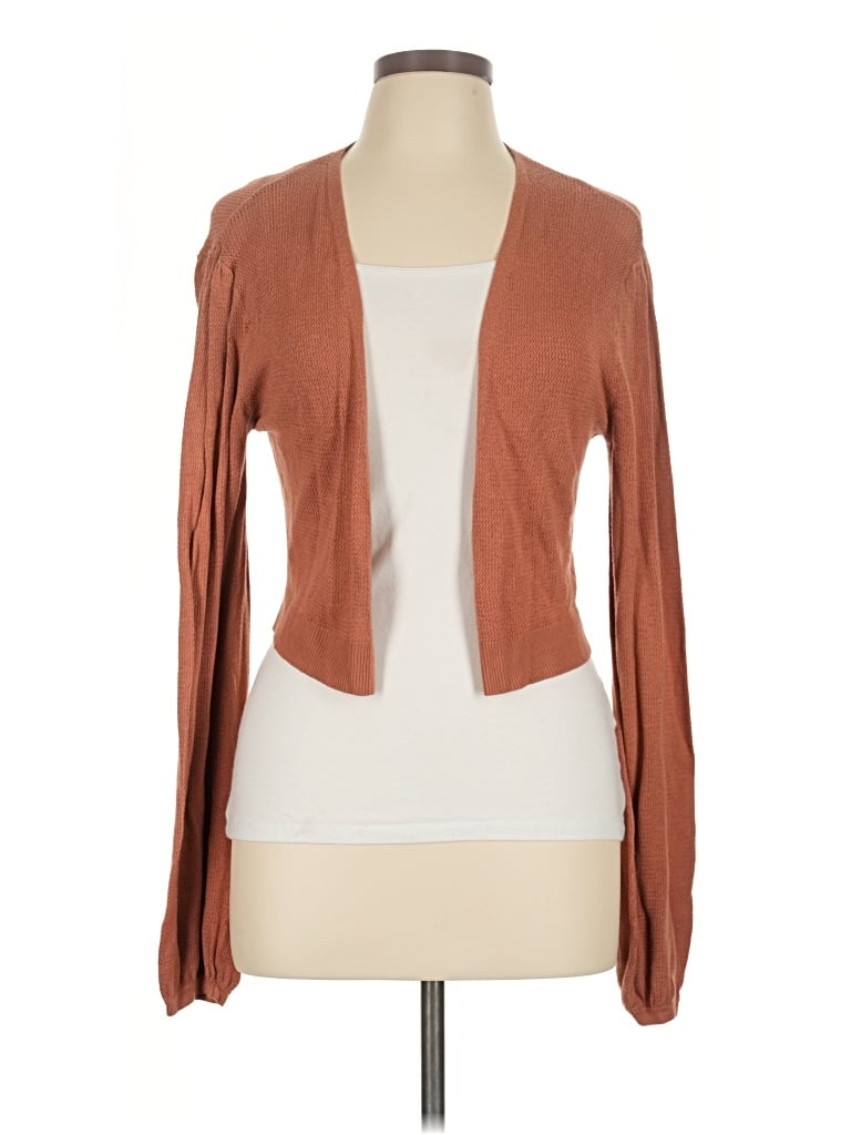 Pre-owned Nine West Cardigan Sweater In Brown