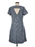 Ann Taylor LOFT Tweed Blue Casual Dress Size 8 - photo 2
