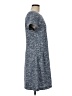 Ann Taylor LOFT Tweed Blue Casual Dress Size 8 - photo 4