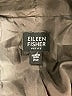 Eileen Fisher 100% Silk Animal Print Gray Coat Size M (petite) - photo 6