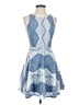 Dina Be Paisley Blue Cocktail Dress Size S - photo 1
